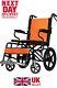 18 Ultra Lightweight 10kg Folding Aluminium Wheelchair Portable Mobility Chair