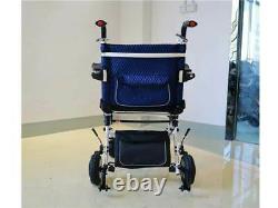 18kg Ultra Light Weight Electric Wheelchair Folding Portable Small Intelligent