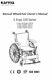 20 Lightweight Folding Electric Red Wheelchair