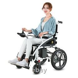 2020 New Premium Black Foldable Lightweight Electric Wheelchairs