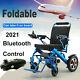 2021 Electric Motorized Power Wheelchair Folding Lightweight Remote Control New