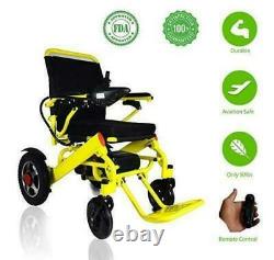 2021 Electric Motorized Power Wheelchair Folding Lightweight Remote control New