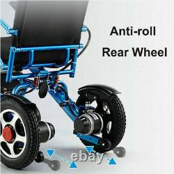 2021 Electric Motorized Power Wheelchair Folding Lightweight Remote control New