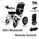 2021 Electric Motorized Power Wheelchair Folding Lightweight With Remote Control