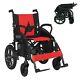 2021 New Ultra Red Foldable Lightweight Electric Wheelchairs