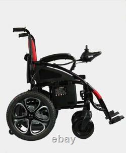 2021 New Ultra Red Foldable Lightweight Electric Wheelchairs