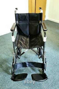 95% new lightweight folding wheelchair used
