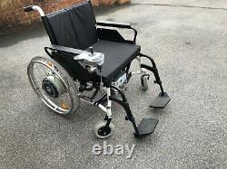 AAT Solo+ Folding Lightweight 22 Wide Powered Wheelchair for User up to 250Kg