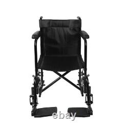 AID Wheelchair Self Propelled Lightweight Folding Transit Comfort Wheelchair