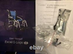 Ableworld excel g-logic wheelchair in excellent condition