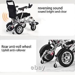 Adult Travel Folding Electric Wheelchair Portable Lightweight Powerchair