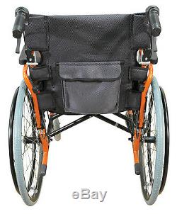 Aidapt Deluxe Lightweight Folding Self Propelled Aluminium Luxury Wheelchair