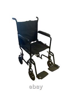 Aidapt Folding Compact Aluminium Transport Wheelchair