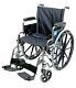 Aidapt Self Propelled Steel Wheelchair Hammered Effect Va166ham