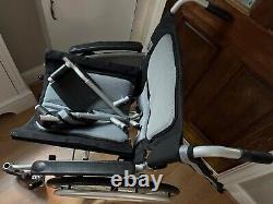Airrex 20 Inch frame lightweight folding wheelchair. 7 months old hardly used