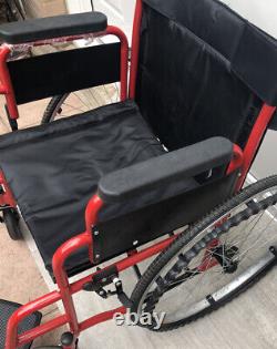 All Aid Wheelchair Folding Lightweight Used Good Condition Parts Missing