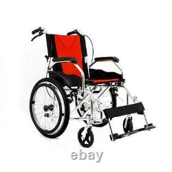 Aluminium Travel Wheelchair Lightweight Fully Folding Self Propelled UK