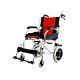 Aluminium Wheelchair Lightweight And Foldable Frame Attendant Attendant Chair