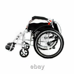 Aluminium Wheelwing Travel Wheelchair Lightweight Fully Folding Self Propelled