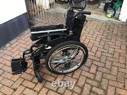 Aluminium self propelled wheelchair