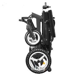 Automatic Folding Electric Wheelchair 21 KG Super Lightweight 20 ah Battery