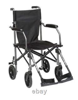 Boxed Travel Wheelchair Lightweight 10 Kilo Devilbiss TRAVELITE TC005 RRP £220