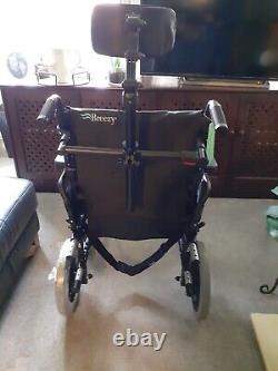 Breezy Basix2 lightweight folding propelled wheelchair