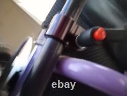 Cadbury's Purple DaVinci Used Compatta Folding Wheelchair