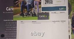 CareCo AirGlide Wheelchair lightweight folding self propelled wheelchair