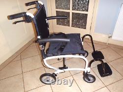 Caremart Carrymate Aluminium Wheelchair in White