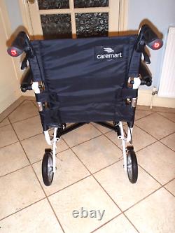 Caremart Carrymate Aluminium Wheelchair in White