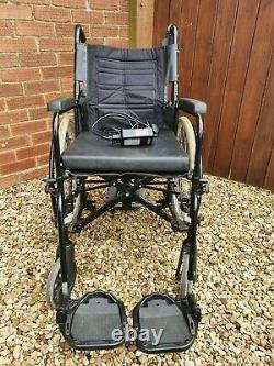 Clip & Go Powerstroll Pack With Self Propelled Folding Lightweight Wheelchair