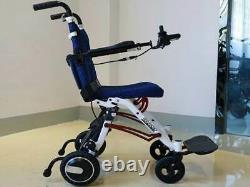 Cute Electric Wheelchair Lightweight 18kg High Power 500W Portable Folding