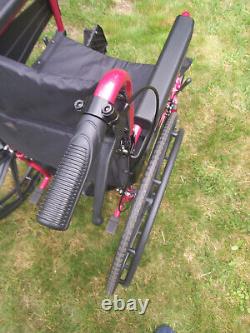 DAYS Escape Lite wheelchair in red, barely used