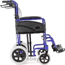 Dash Express Lightweight folding Transit aluminium travel wheelchair handbrakes