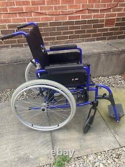 Dash Lite Self Propelling Aluminium Wheelchair Detachable Footrests & Armrests