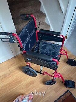 Days Escape Aluminium Wheelchair Red