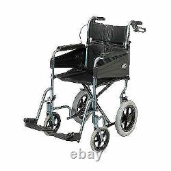 Days Escape Aluminium Wheelchair Silver Blue
