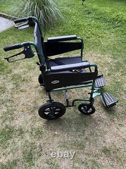 Days Escape Lite Aluminium Wheelchair Metallic Green