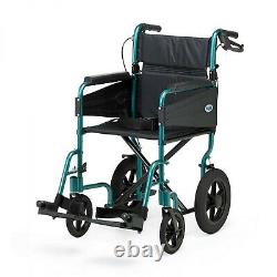 Days Escape Lite Attendant-Propelled Wheelchair 16 Racing Green 091555481