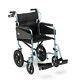 Days Escape Lite Attendant-propelled Wheelchair Silver Blue 18