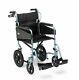 Days Escape Lite Attendant-propelled Wheelchair Silver Blue 18 091171727