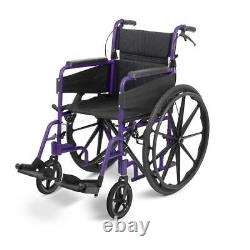 Days Escape Lite Self-Propelled Wheelchair Purple 18 091566272