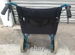 Days Escape Lite Wheelchair Metalloc Blue