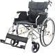 Deluxe Lightweight Self Propelled Aluminium Folding Wheelchair 4 Colours