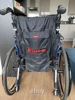 Drive DeVilbiss Healthcare K-Chair Self Propel Wheelchair Blue
