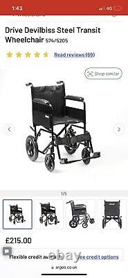 Drive DeVilbiss Healthcare Manual Wheelchair