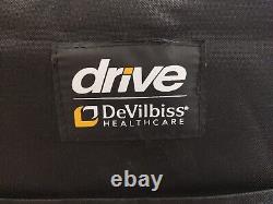 Drive DeVilbiss Healthcare Self Propel Silver Sport Wheelchair, 18 Seat Black