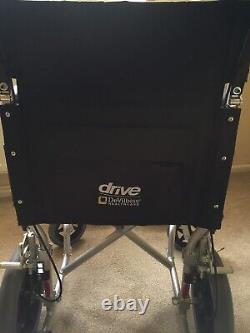 Drive DeVilbiss Lightweight Aluminium Transit Wheelchair