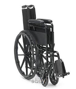 Drive DeVilbiss Self Propel Wheelchair Black